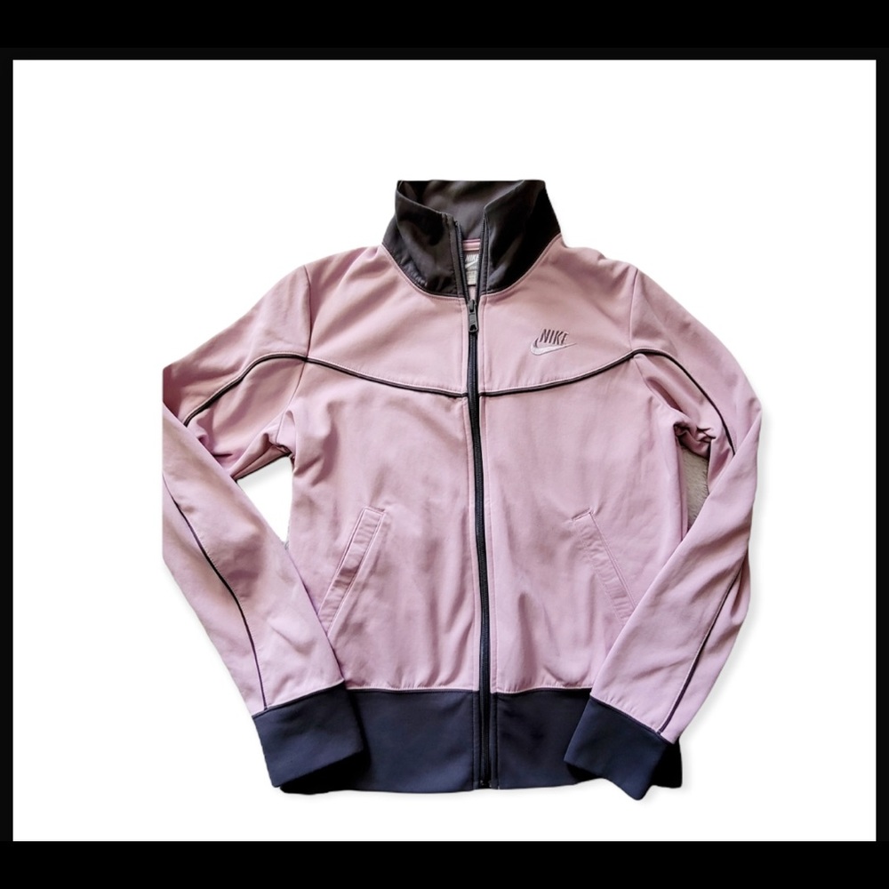 Nike Dri Fit Jacket Pink w/ gray size S